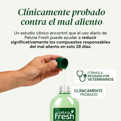 Peluna Pets Fresh | Aditivo Dental para Gatos