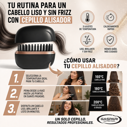 Mini Peine Alisador Portátil